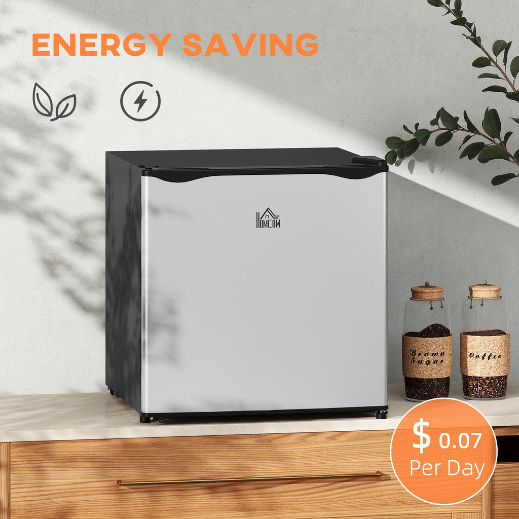 Compact Upright Freezer with Adjustable Temperature and Removable Shelf