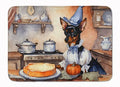 Miniature Pinscher Fall Pumpkin Kitchen Mat