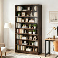 Minimalist Space-Saving Bookshelf for Flexible Display