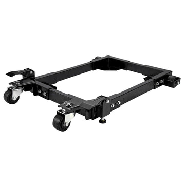 Adjustable Universal Mobile Base with Locking Swivel Wheels