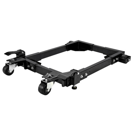 Adjustable Universal Mobile Base with Locking Swivel Wheels