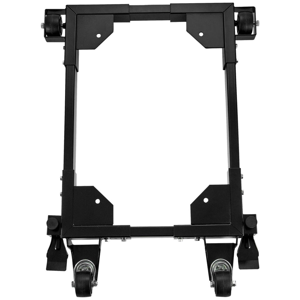 Adjustable Universal Mobile Base with Locking Swivel Wheels
