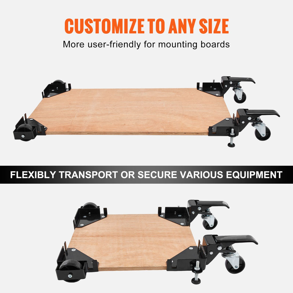 Adjustable Mobile Base for Workshop Equipment