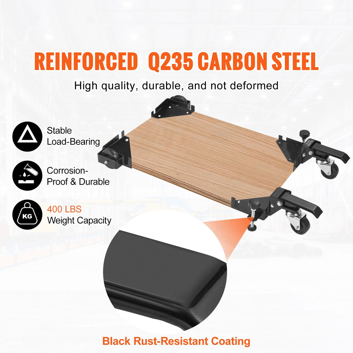 Adjustable Mobile Base for Workshop Equipment