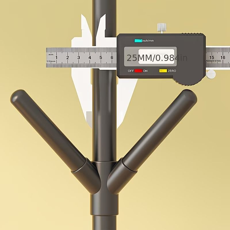 Modern Nine-Hook Freestanding Coat Rack