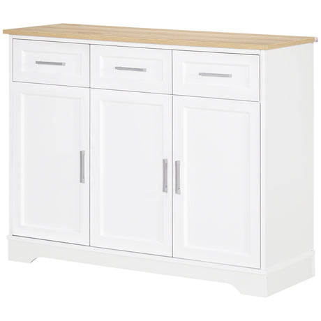 Modern Kitchen Sideboard with Adjustable Storage