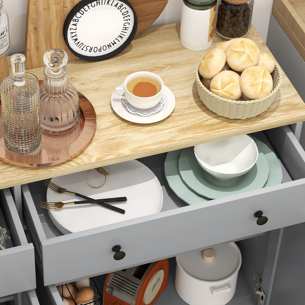 Modern Sideboard with Flexible Enclosed Storage
