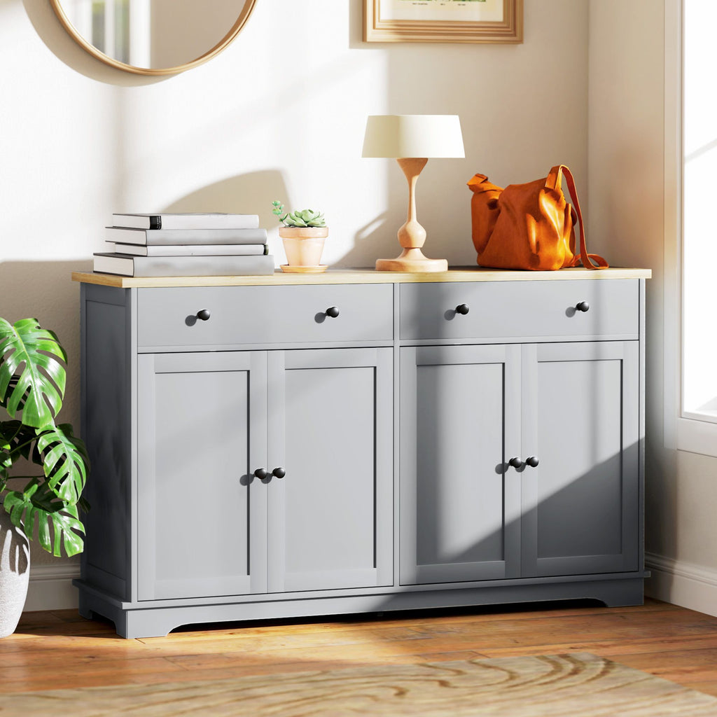 Modern Sideboard with Flexible Enclosed Storage