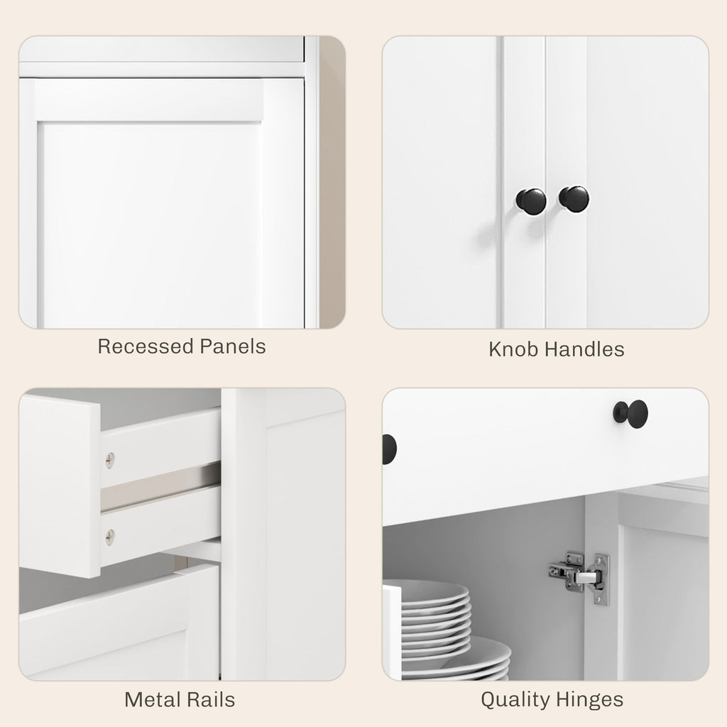 Modern Sideboard with Flexible Closed Storage