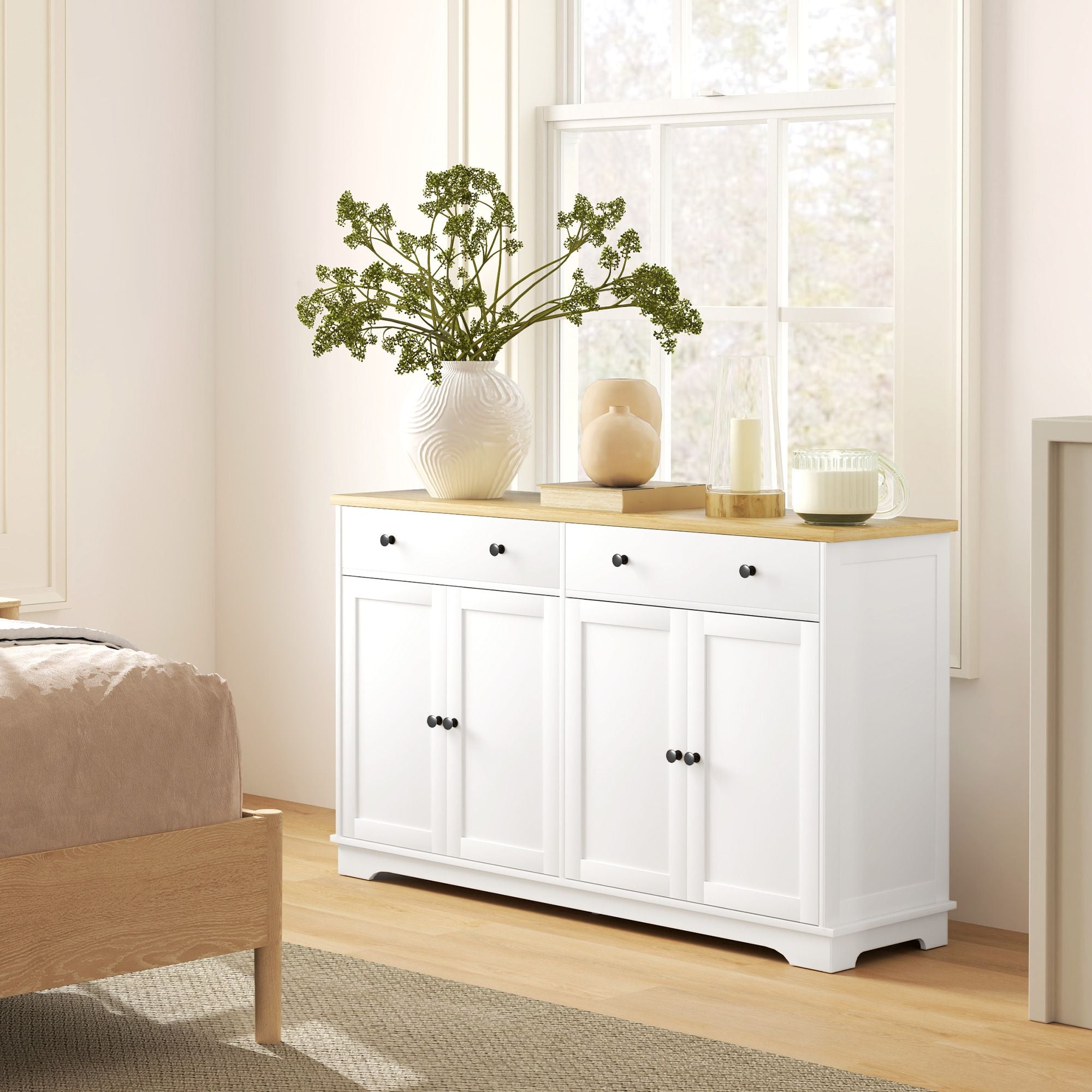 Modern Sideboard with Flexible Closed Storage