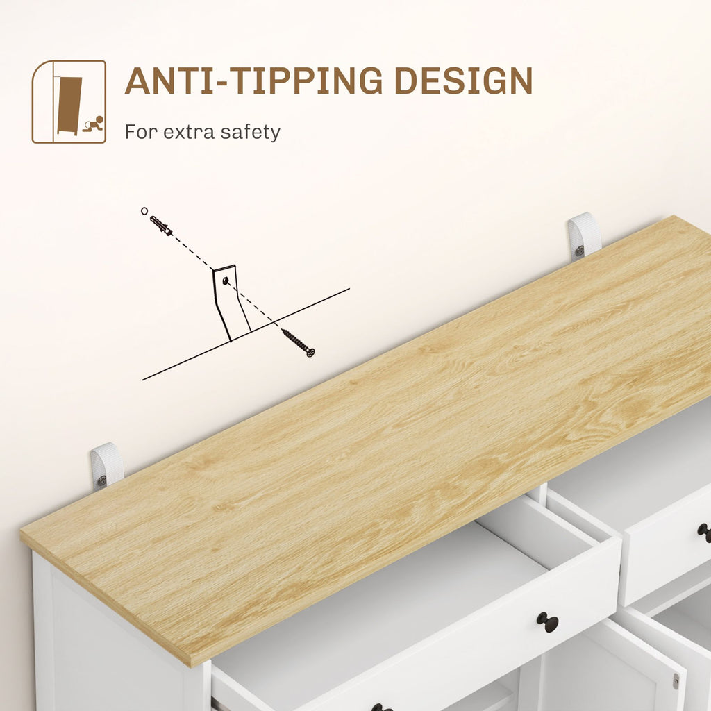Modern Sideboard with Flexible Closed Storage