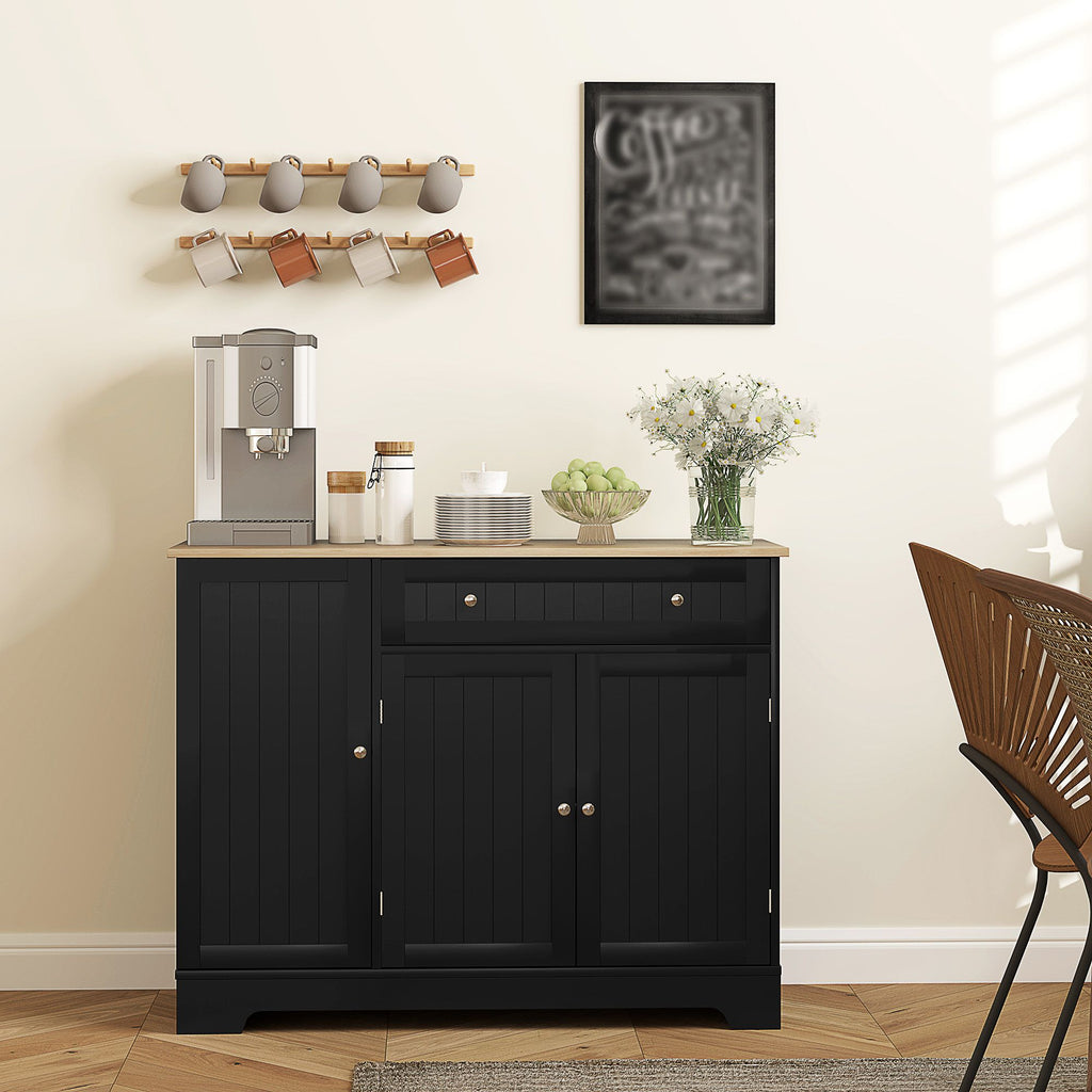 Modern Sideboard with Flexible Cabinet Storage