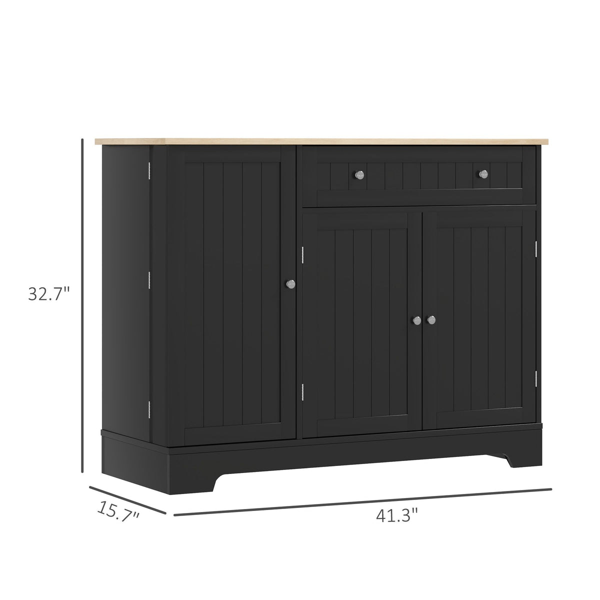 Modern Sideboard with Flexible Cabinet Storage