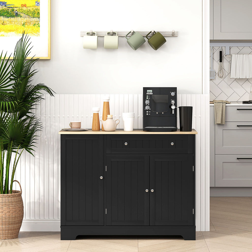 Modern Sideboard with Flexible Cabinet Storage