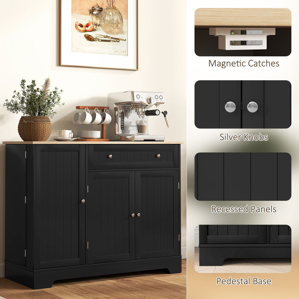 Modern Sideboard with Flexible Cabinet Storage