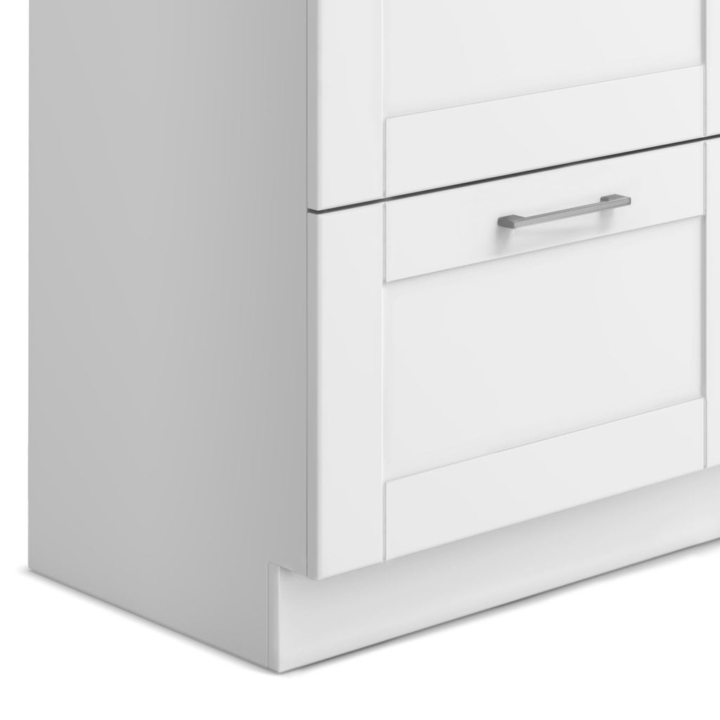 Wide Shaker Laundry Cabinet with Sink and Pull-Out Faucet