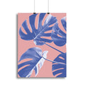 Monstera Purple 06 Canvas Print or Poster