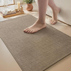 MontVoo Bath Mat Rug-Ultra Thin Non Slip Bath Mats for Bathroom Mat Quick Dry, Rubber Backing Washab