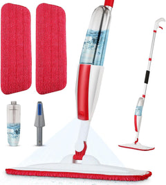 Wet Spray Mop with Refillable Bottle for Floor Cleaning