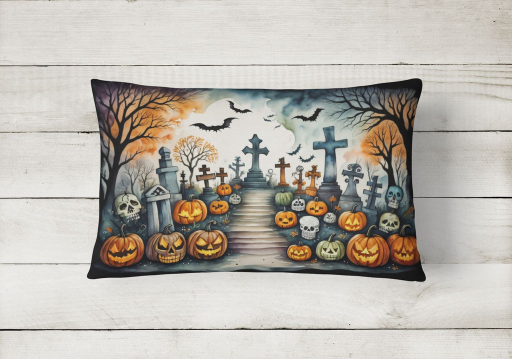 Day of the Dead Halloween Throw Pillow