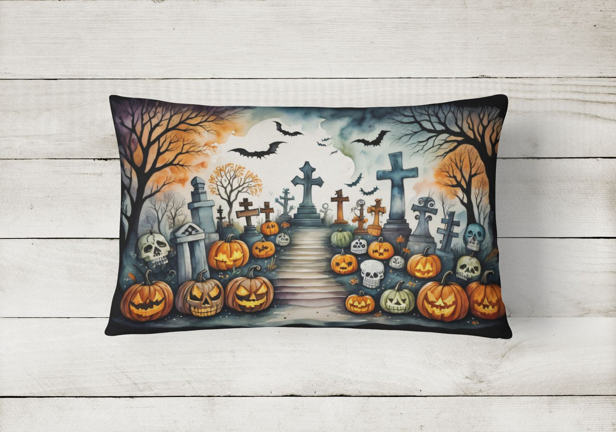 Day of the Dead Halloween Throw Pillow