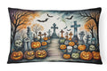 Day of the Dead Halloween Throw Pillow