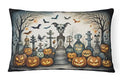 More Spooky Halloween Throw Pillow Throw Pillow for Indoor Couch Bed Outdoor Patio