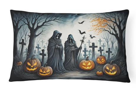 The Grim Reaper 2276 Halloween Throw Pillow