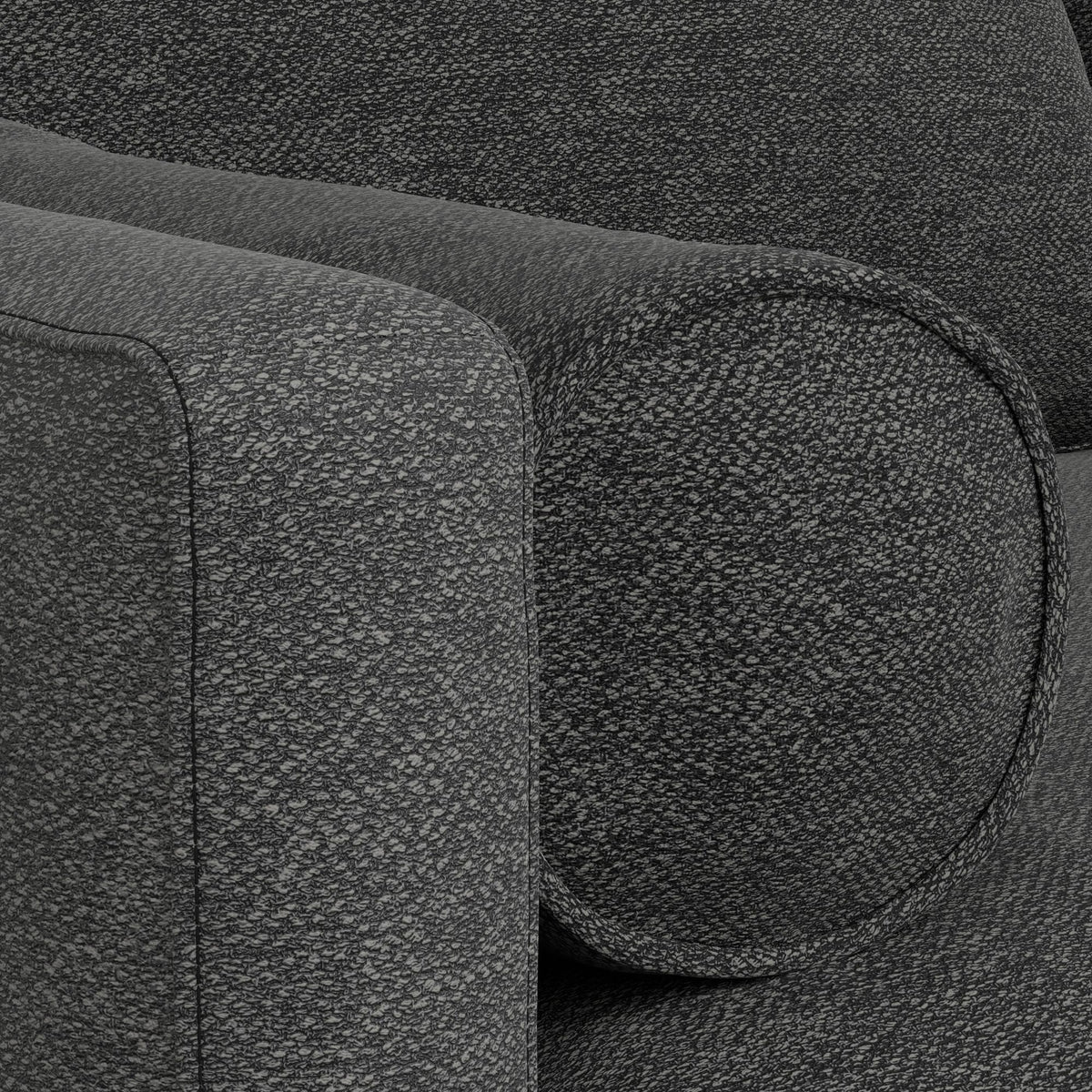 Morrison - 89" Sofa - Charcoal Grey