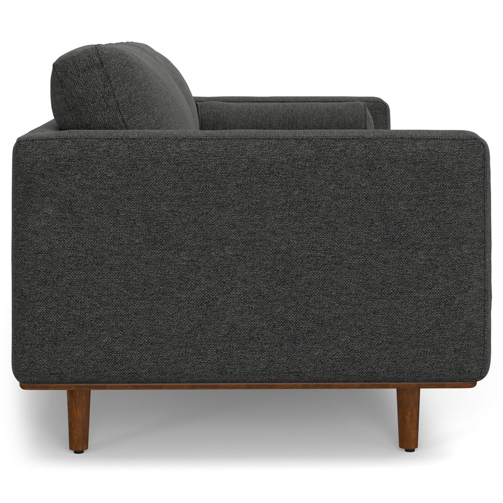 Morrison - 89" Sofa - Charcoal Grey
