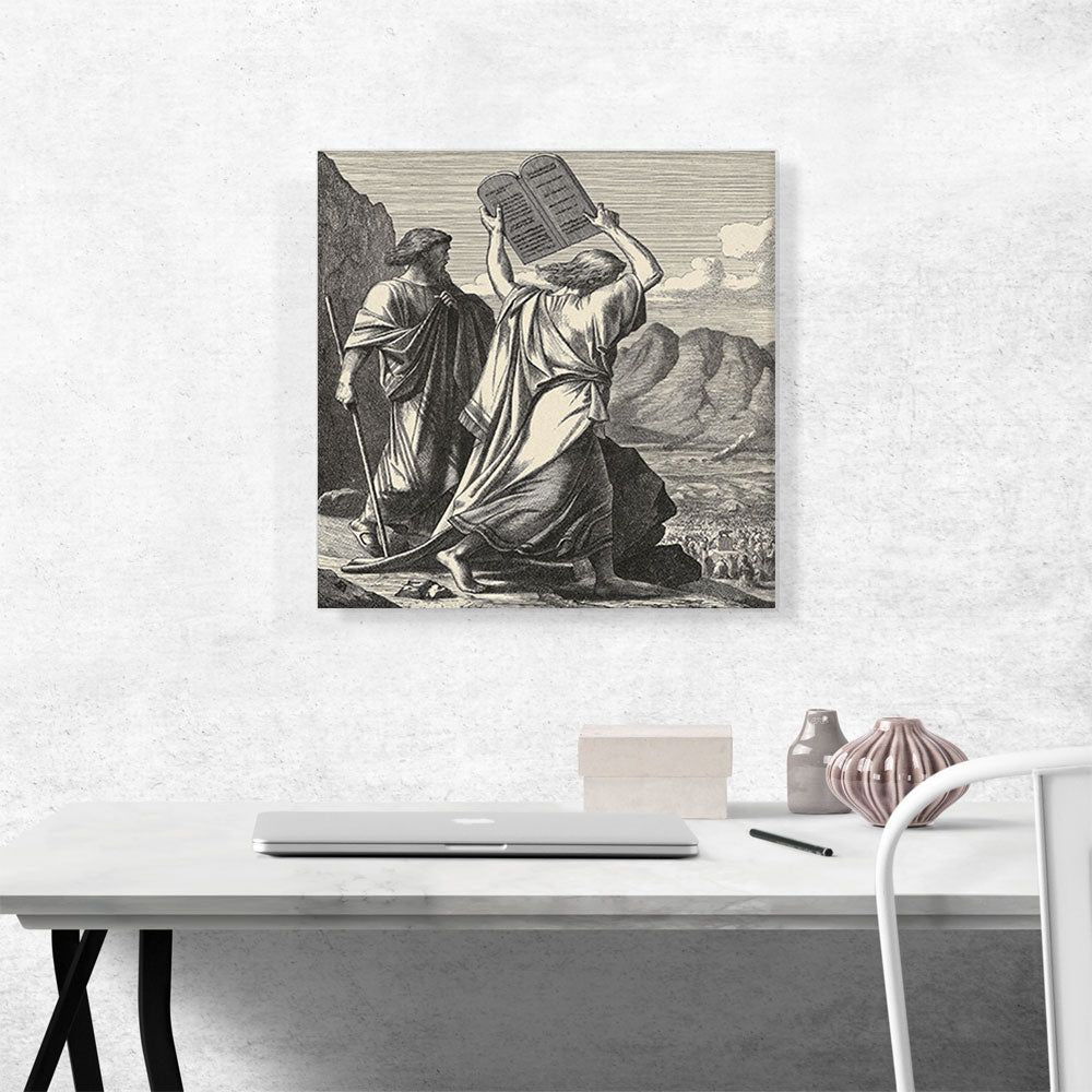 Moses Destroys The Tables 1881
