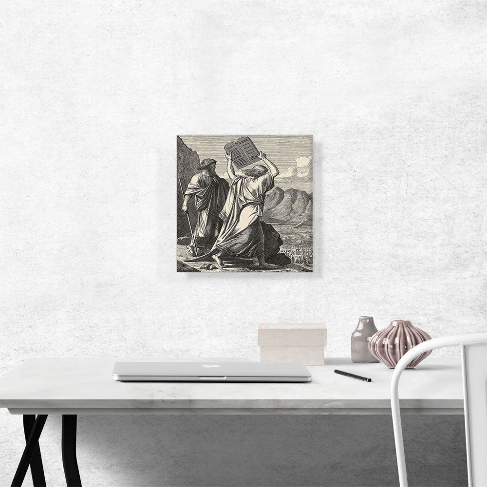 Moses Destroys The Tables 1881