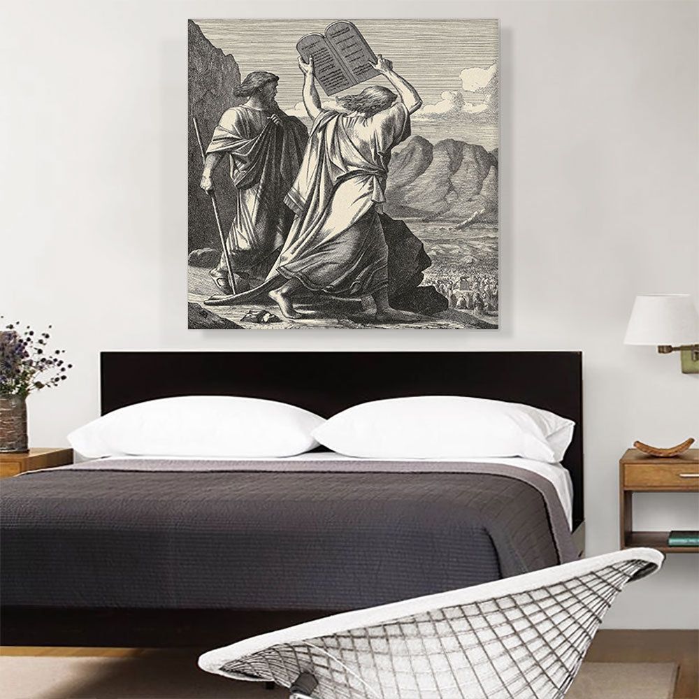 Moses Destroys The Tables 1881