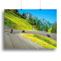 Motorcyclists in the Mountains Adventure Wall Art