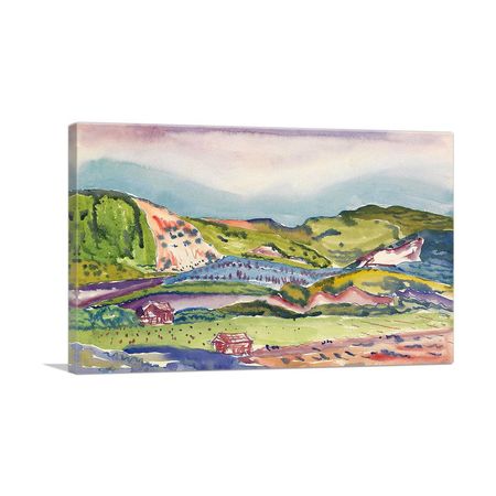 Mountain with Red House 1913