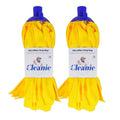 Mr Cleanie Microfibre Strip Mop Replacement Head for Household Cleaning Kitchen Bathroom