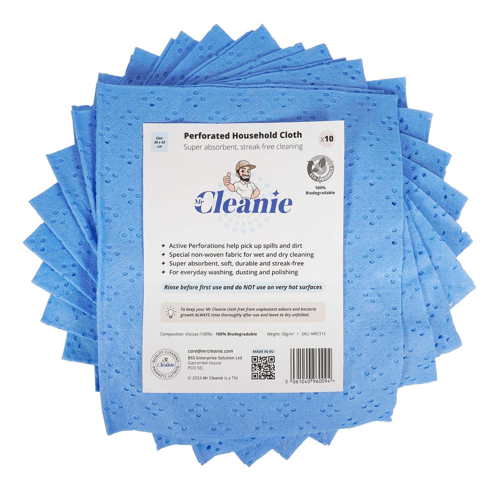 Mr Cleanie Perforated Household Cleaning Cloths