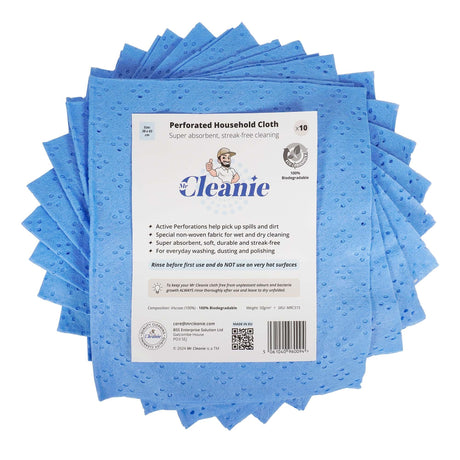 Mr Cleanie Perforated Household Cleaning Cloths
