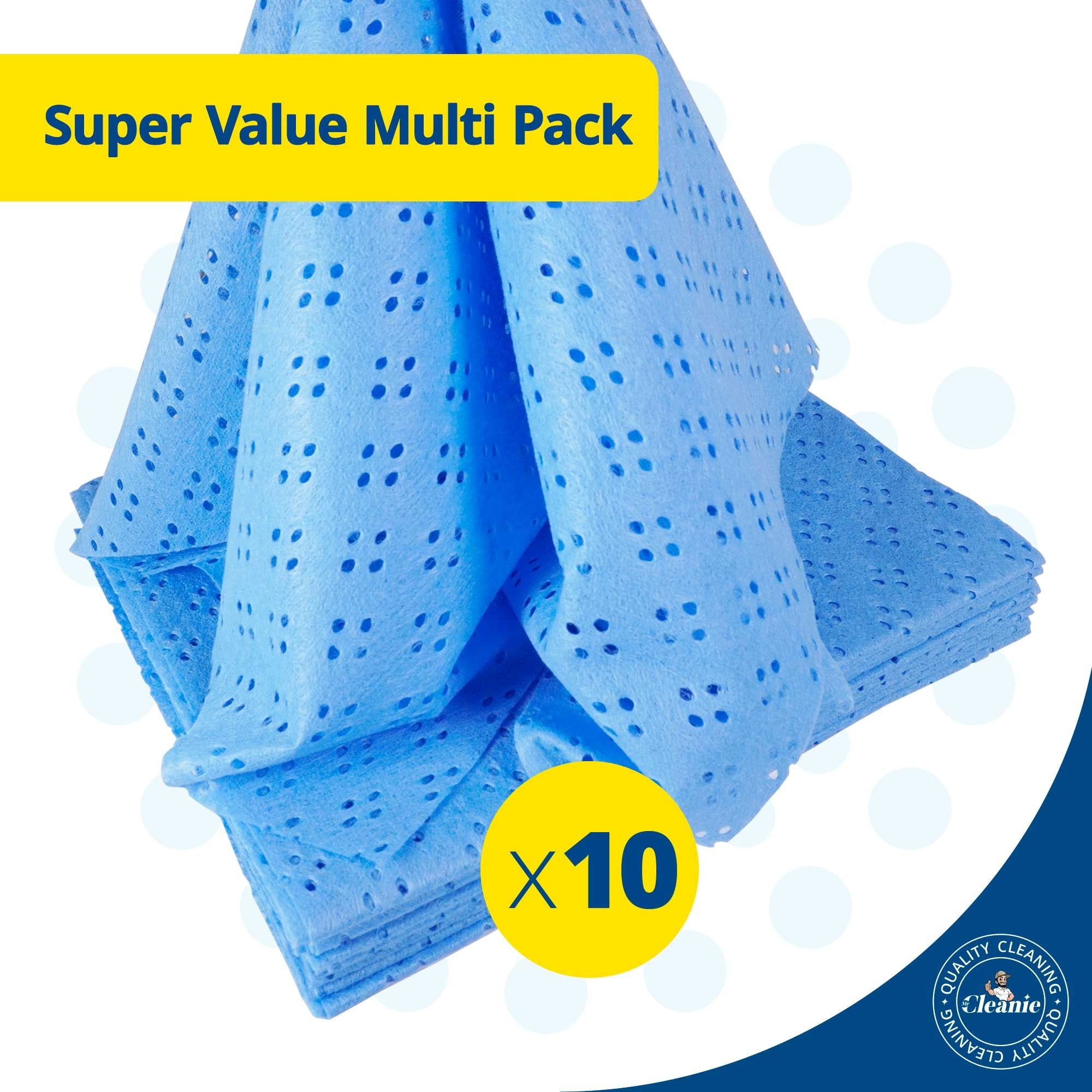 Mr Cleanie Perforated Household Cleaning Cloths