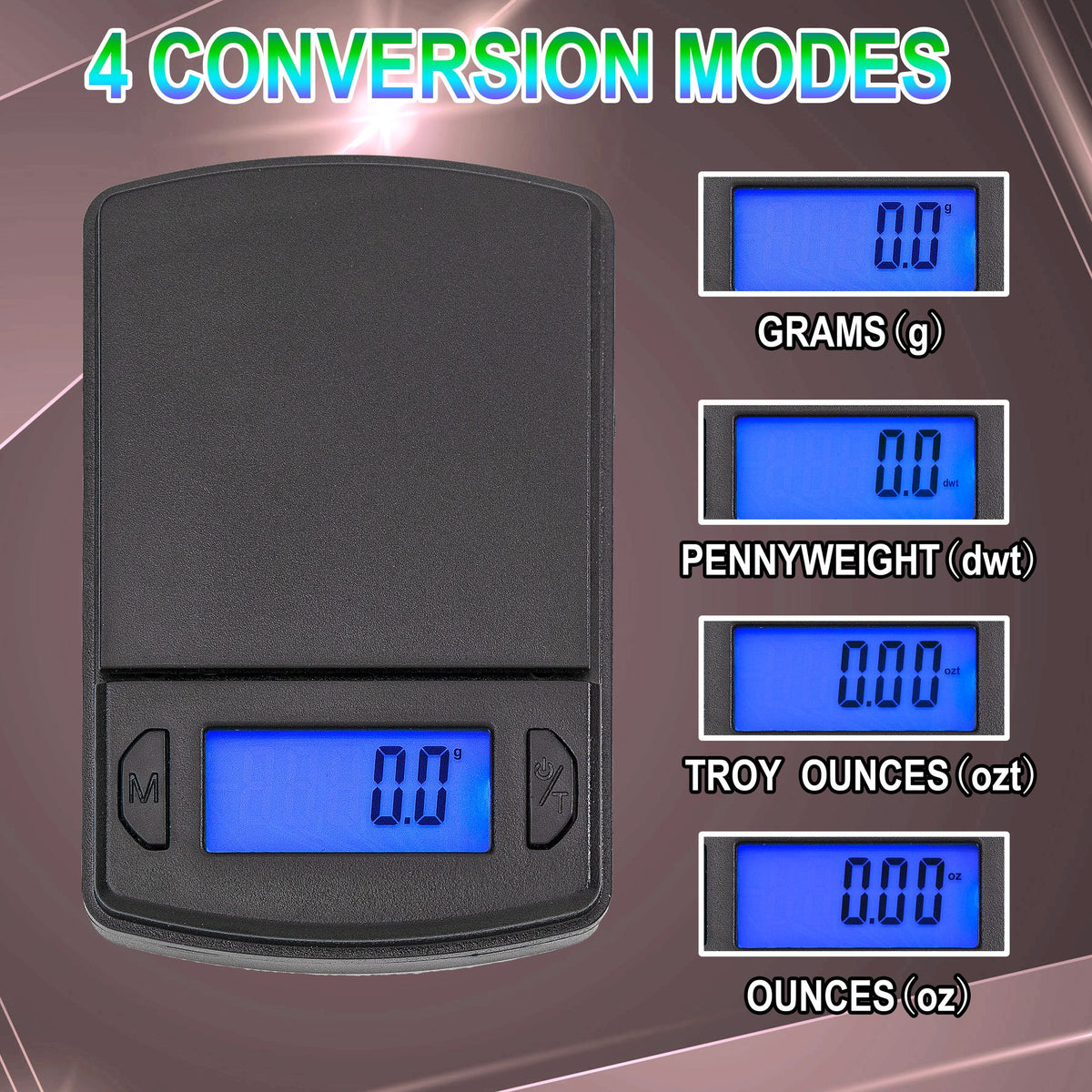 MS-750 Portable Digital Scale with Multipurpose Cover