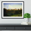 Bierstadt Mt. Hood Oregon Framed Print