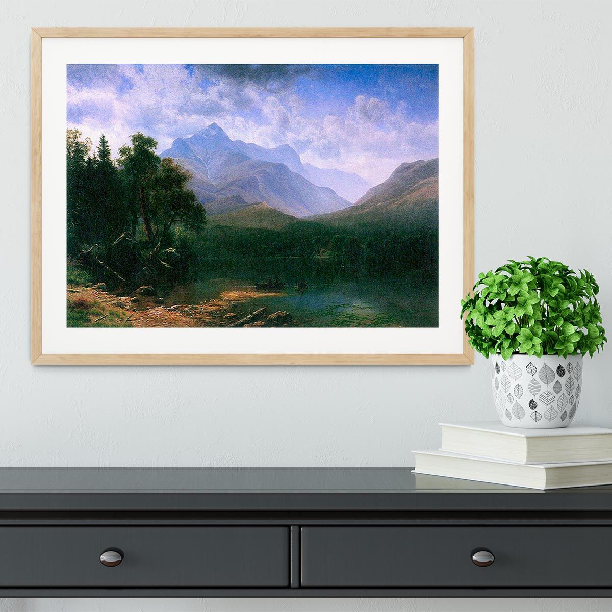 Mt. Washington by Bierstadt Framed Print
