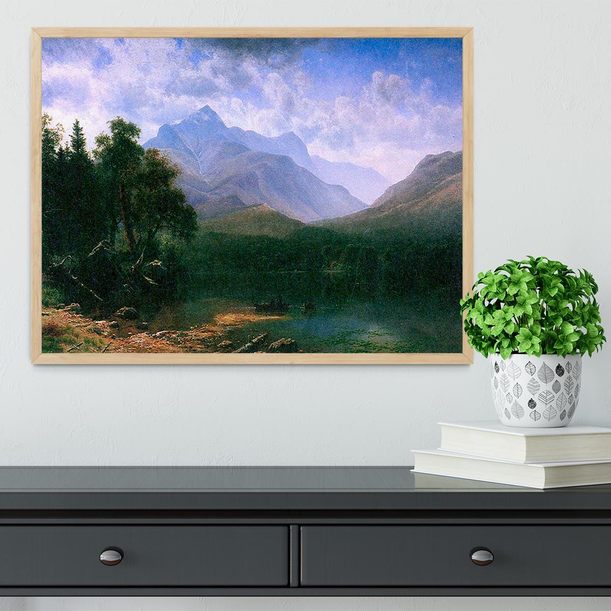 Mt. Washington by Bierstadt Framed Print