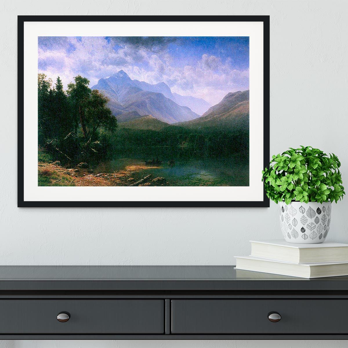 Mt. Washington by Bierstadt Framed Print