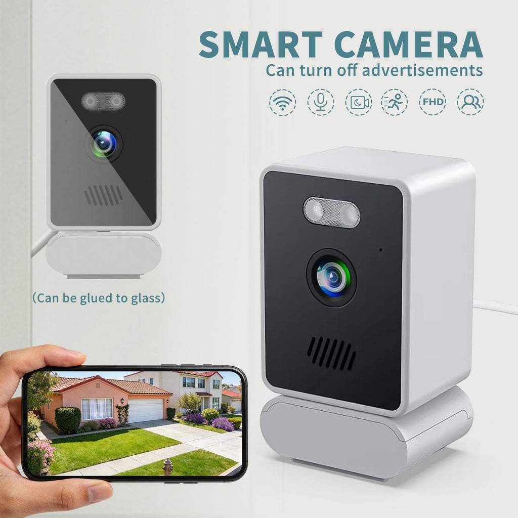 Dual-Lens 4G Cellular Indoor Security Camera