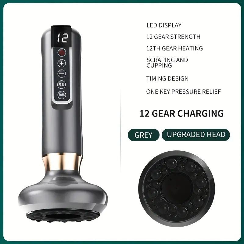 Multi-Level Cupping Massager for Custom Relaxation