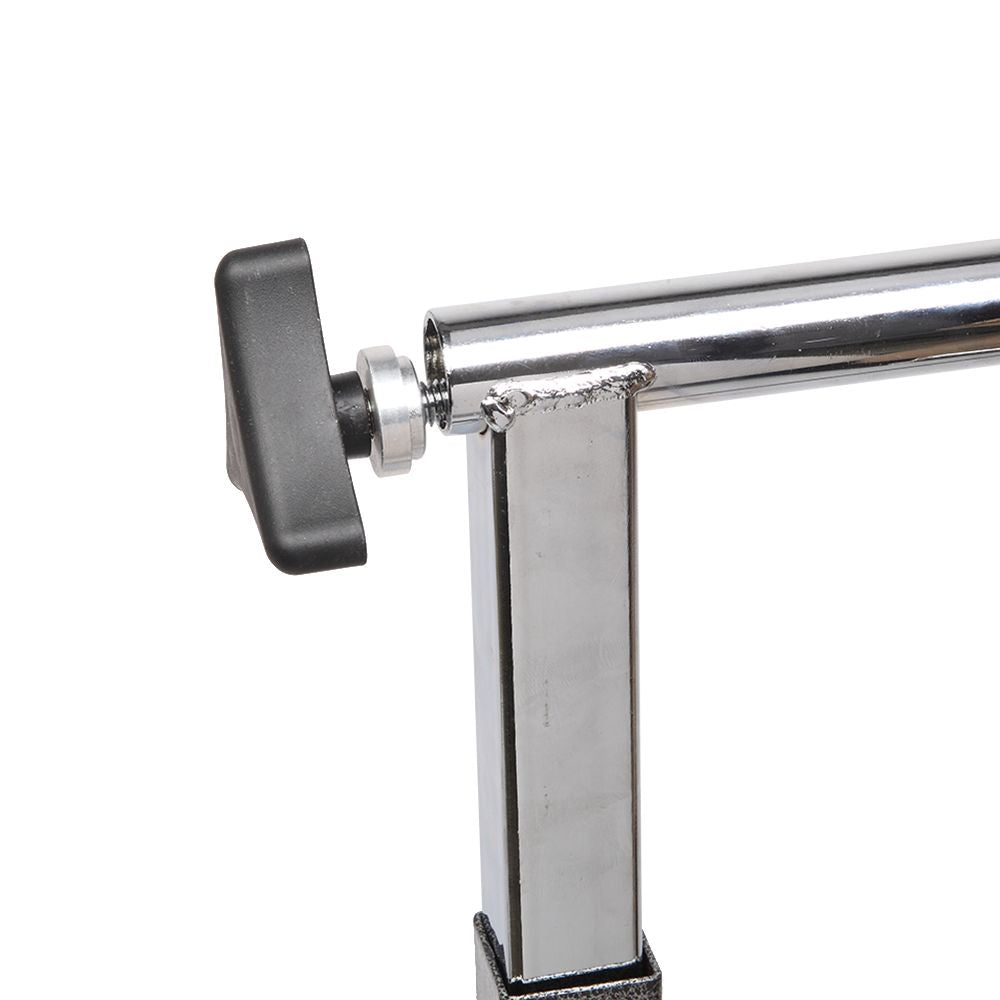 Adjustable Mobile Overbed Table with Tilting Top