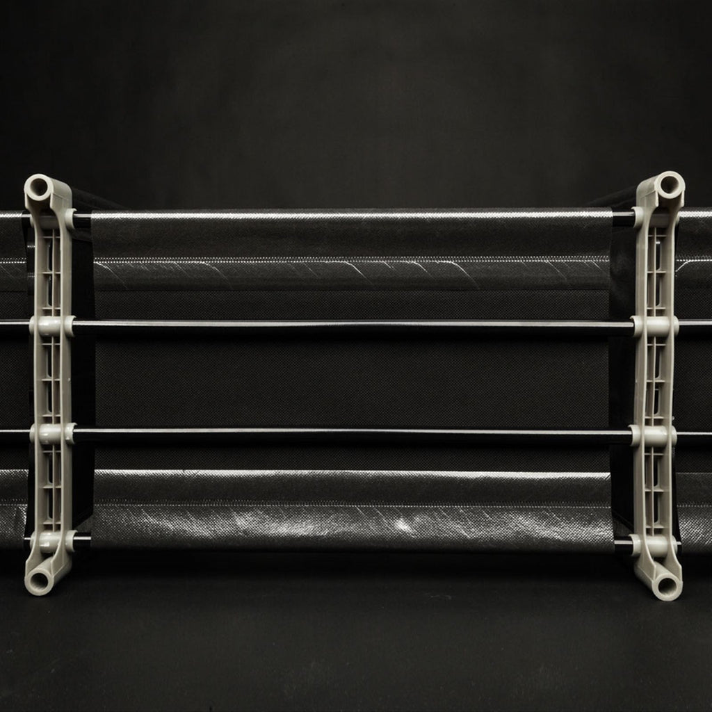 Multifunctional 3-Tier 9-Compartment Storage Shelf for Home Organization