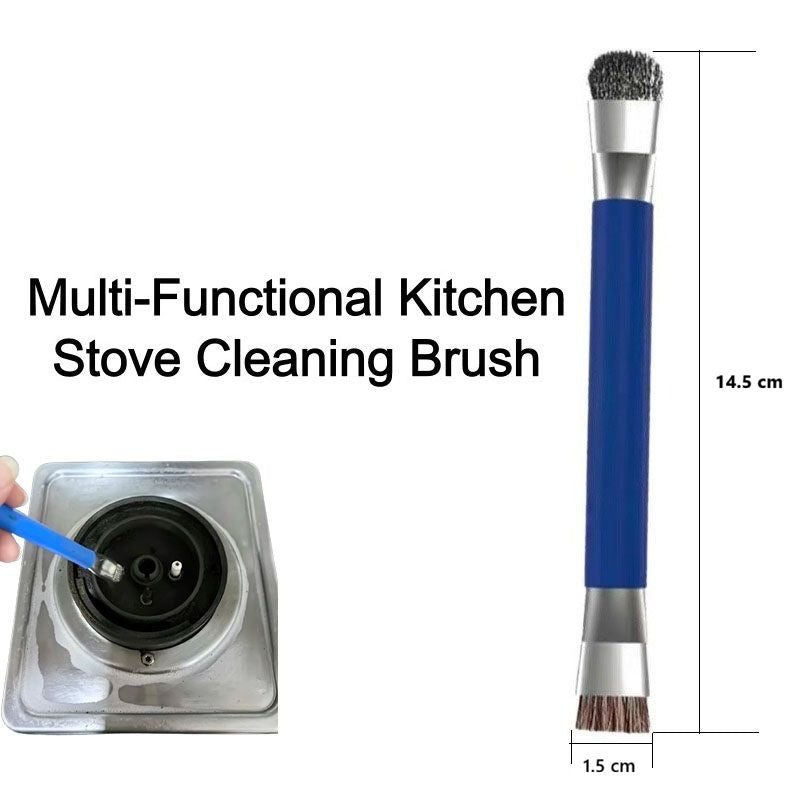 Multifunctional Kitchen Stove Cleaning Brush – Compact and Portable