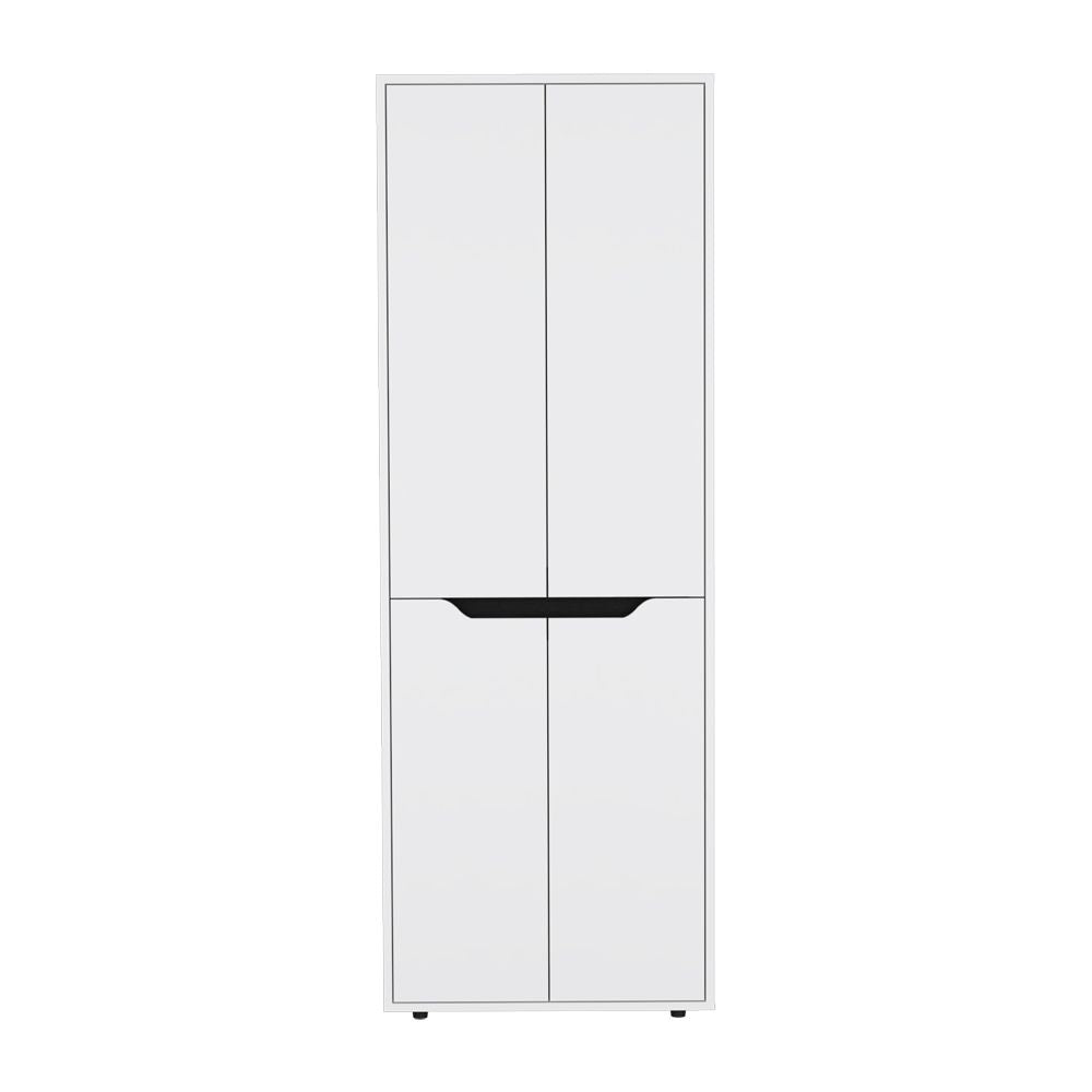Multistorage Kitchen Pantry Helper – Sleek White Finish